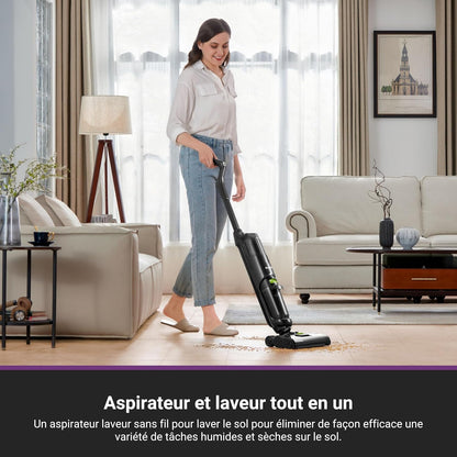 EUREKA NEW400 Aspirateur Laveur sans Fil